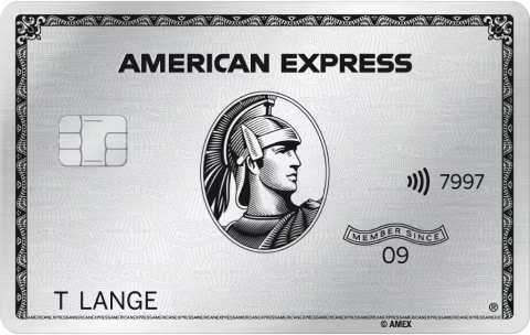 Die AMEX Platinum Kreditkarte aus Metall