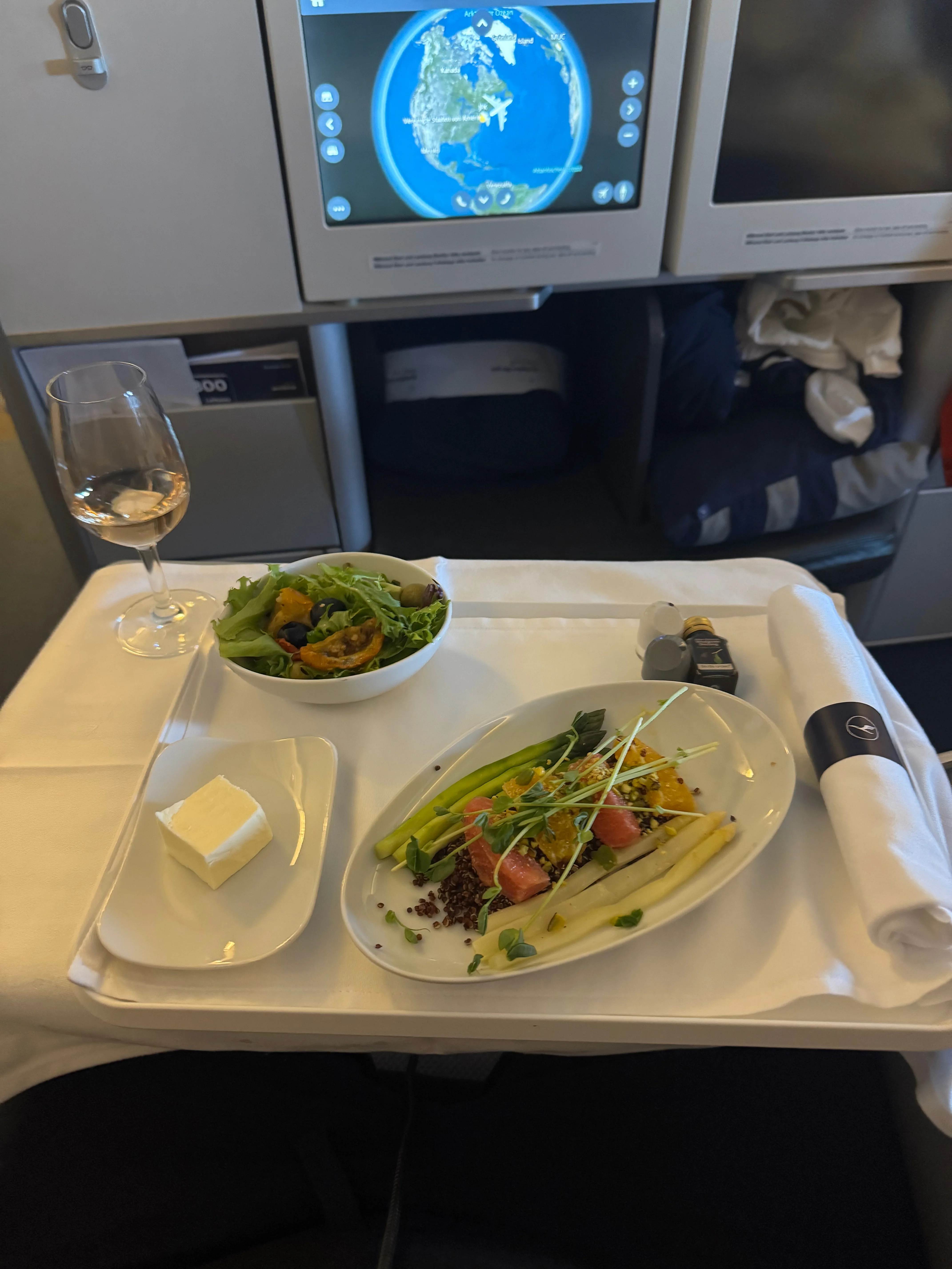 Business Class Erlebnis - Lufthansa