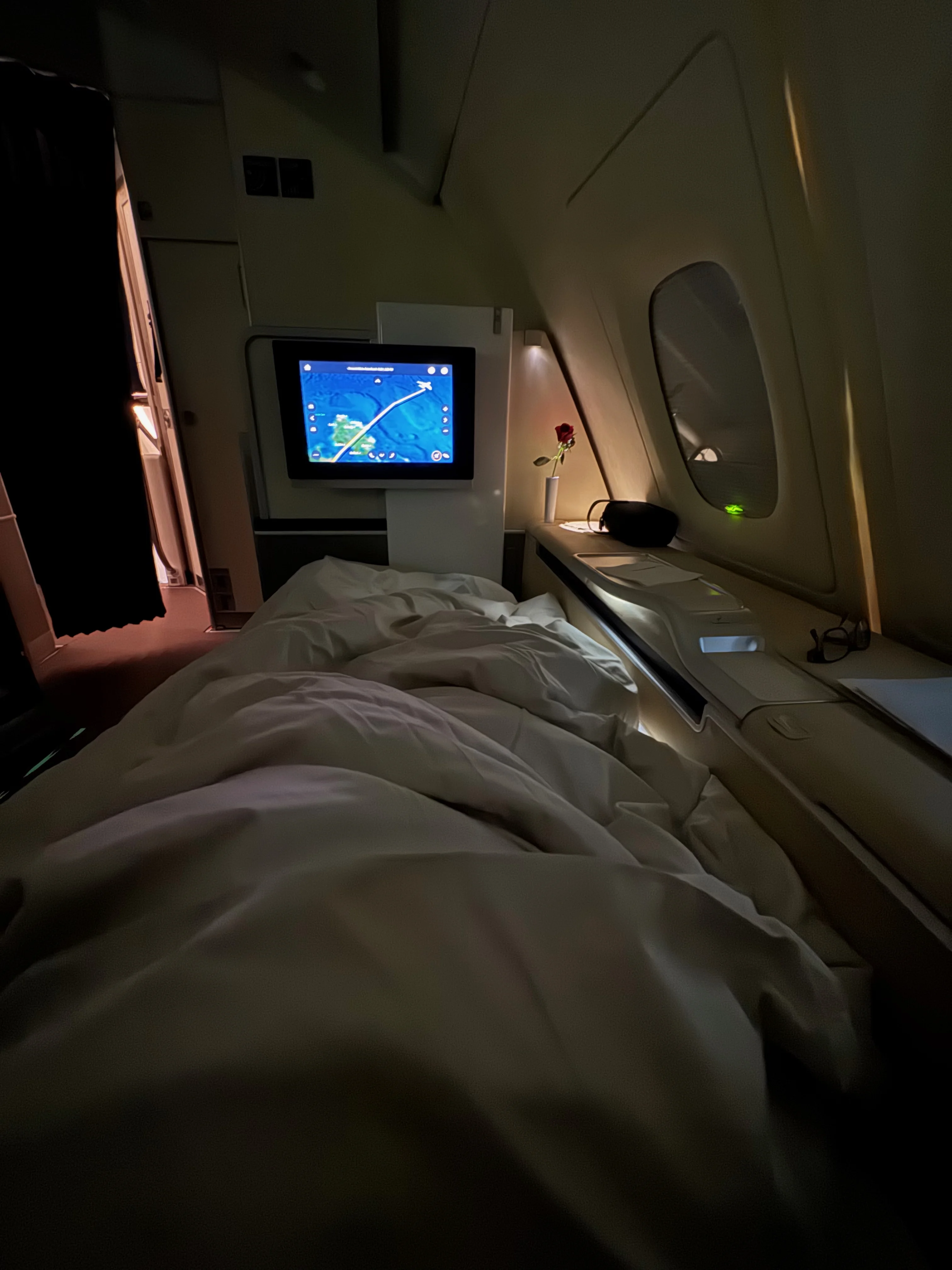 First Class Suite mit Bett