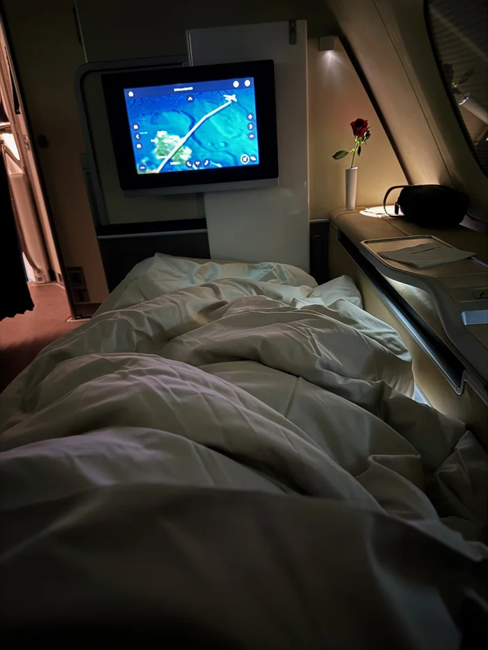 First Class Suite mit Bett