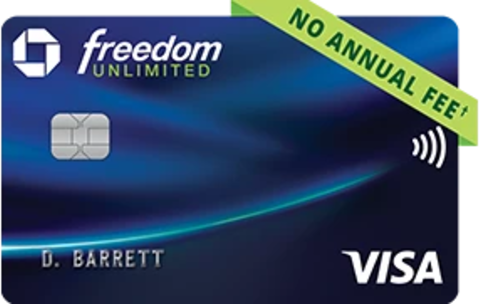 Chase Freedom Unlimited credit card
