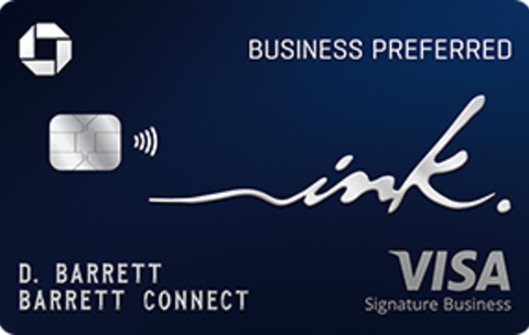 Chase Ink Business Preferred credit card