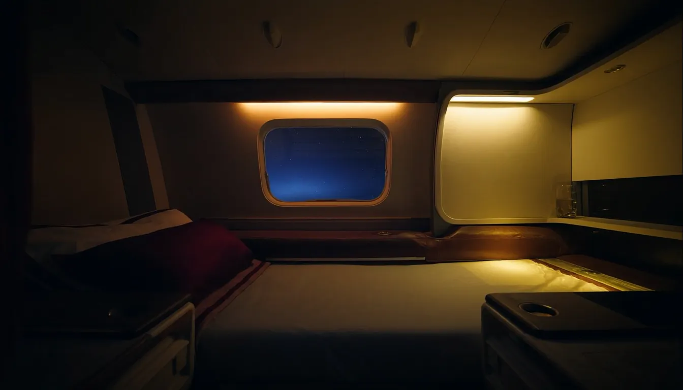 First Class cabin mood