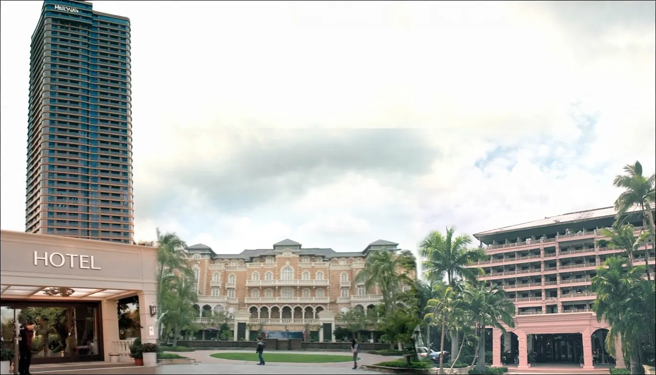Drei Hotel-Stimmungen — Hyatt vs Marriott vs Hilton Aesthetic